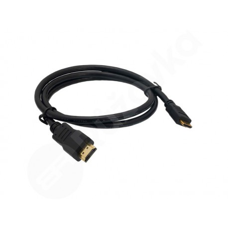 HDMI propojovací kabel s Ethernetem /zlacené konektory/ 1m, podpora 60Hz v 4K rozlišení