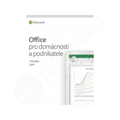Microsoft Office 2019 Home & Business (pro podnikatele) CZ PC/MAC