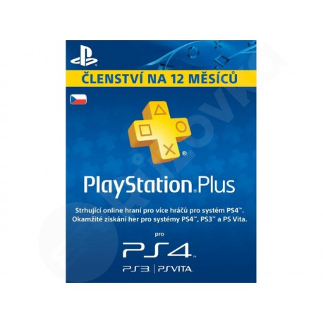Sony PlayStation Plus členství 12 měsíců CZ