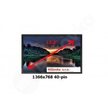 13,3" LCD LED displej 1366x768 40-pin PD