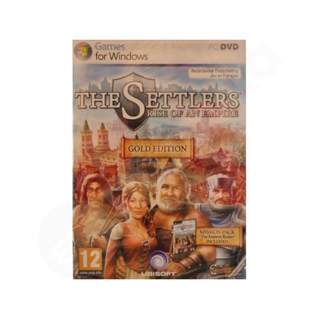 Settlers VI: Rise of the Empire Gold Edition je hra pre PC francúzsko-holandská verzia