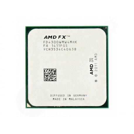 s.AM3+ AMD Vishera FX-4300 3.80GHz (4GHz Turbo) 8MB 32nm TDP 95W