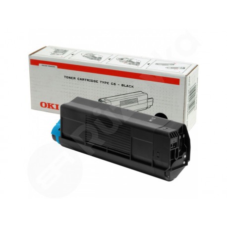 OKI 42127408 originální černý toner do tiskáren C5100/5200/5300/5400 (5000 stran)