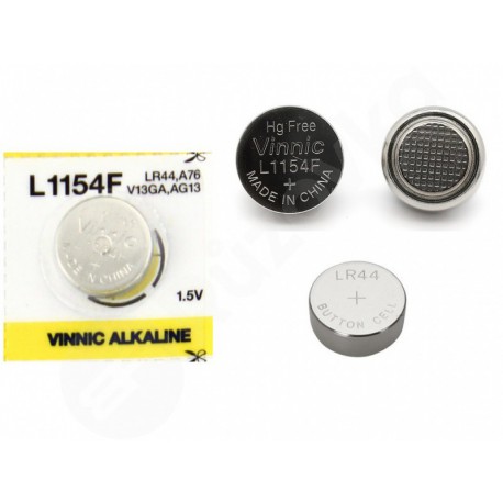 Vinnic L1154F / LR44 / AG13 (knoflíková baterie) 1ks
