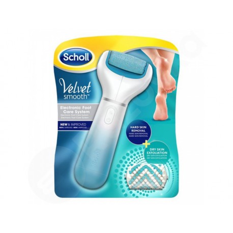 Scholl Velvet Smooth Marine Minerals s rotujúcou hlavou z morských minerálov