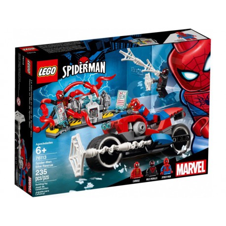 LEGO Super Heroes 76113 Spiderman a záchrana na motorke