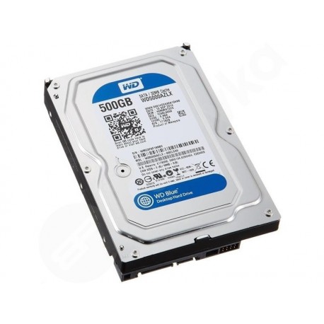 500GB SATA III 3,5´´ WD Blue WD5000AZLX