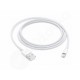 Originální USB kabel Lightning pro Apple iPhone / iPod / iPad / AirPods bílý 1m