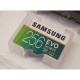 256GB Samsung EVO Select microSDXC + SD adaptér