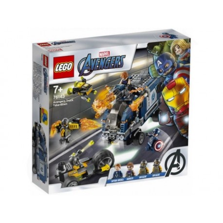 LEGO Super Heroes 76143 Avengers: Boj o nákladiak