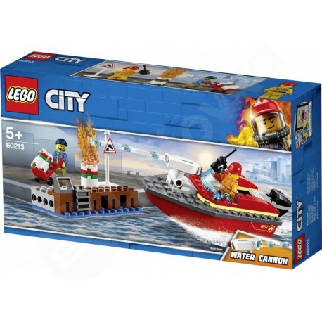 LEGO City 60213 Požár v přístavu