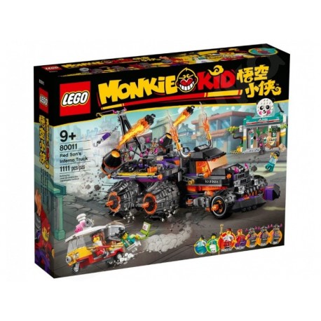 LEGO® Monkie Kid™ 80011 Pekelné vozidlo Red Sona