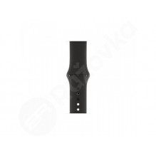 Apple Watch řemínek 42mm (44mm) Black Sport Band - S/M & M/L černý