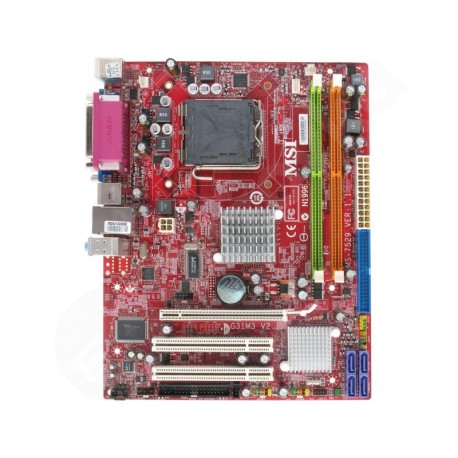 s.775 mATX MSI G31M3-F V2 - Intel G31 PCI-E DDR2
