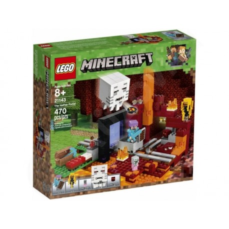 LEGO® Minecraft® 21143 Podzemní brána pro děti
