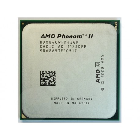 s.AM3 AMD Phenom II X4 840 3.2 GHz 2MB 45nm 95W Deneb