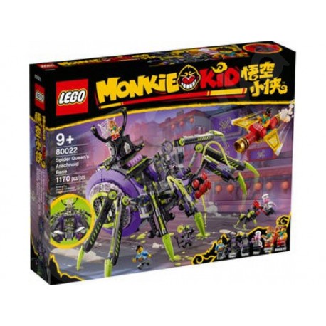 LEGO® Monkie KidTM 80022 Pavúková základňa Spider Queen