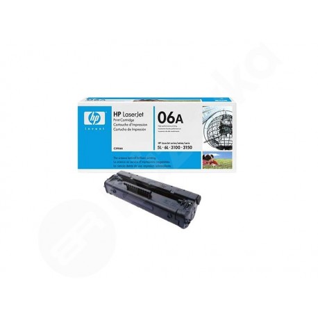 HP C3906A (č. 06A) 2500 strán originálny čierny laserový toner