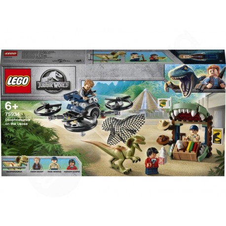 LEGO Jurassic World 75934 Dilophosaurus na úteku