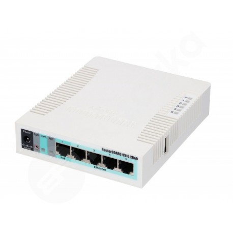 Mikrotik RouterBOARD RB951G-2HnD 600MHz 128MB RAM 2,4GHz RouterOS