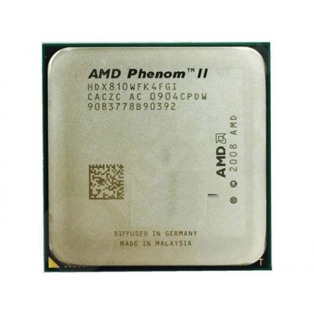 s.AM3 AMD Phenom II X4 810 2.60GHz (4GHz HyperTransport) 4MB 45nm 95W Deneb