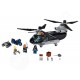 LEGO® Super Heroes 76162 Čierna vdova a honba v helikoptére