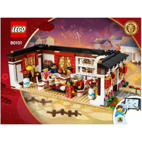 LEGO® 80101 Čínsky Nový rok 's Eve Dinner