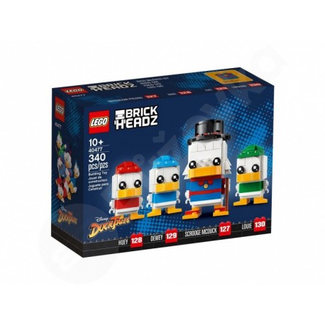 LEGO® Disney™ BrickHeadz 40477 Strýko Hrebenec, Diera, Bubík a guľka