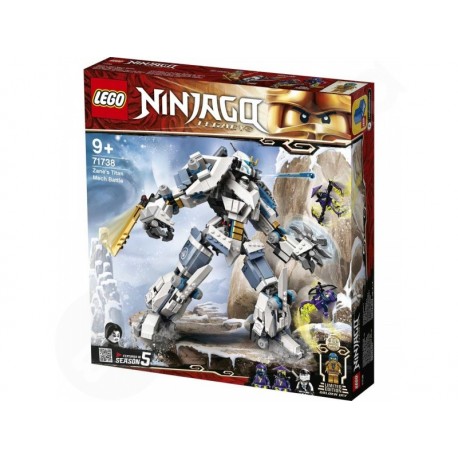 LEGO® Ninjago® 71738 Zane a bitva s titánskými roboty