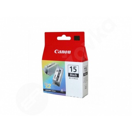 Canon BCI-15BK Black Twinpack 8190A002 - originál