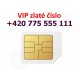 Zlaté VIP číslo 775 555 111 (SIM karta)