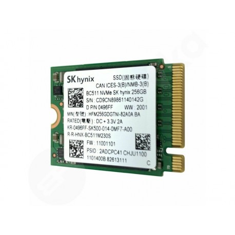 256 GB SSD SK Hynix M.2 2230 PCIe NVMe