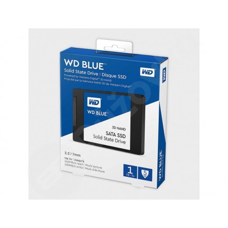 2,5´´ 1TB SSD WD Blue 3D NAND SATA III 7mm (WDS100T2B0A)