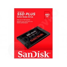 480 GB SSD SATA III 2,5" SanDisk Plus 7 mm (SDSSDA-480G-G26)
