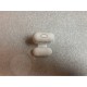 Siliconový obal pre Apple AirPods s karbinou v bielej farbe