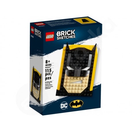 LEGO® Brick Sketches™ 40386 Batman