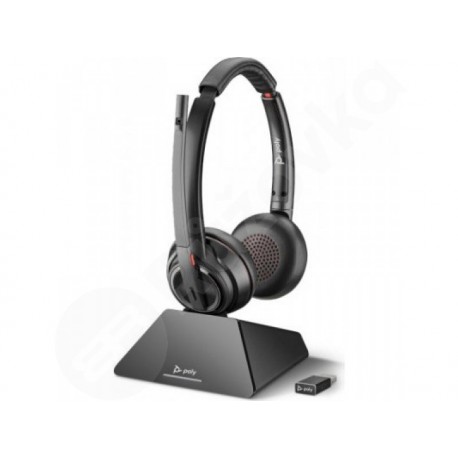 Platronics Poly Savi bezdrôtové slúchadlá s mikrofónom USB-A 8220-C
