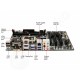 s.1150 mATX GIGABYTE GA-H81M-HD3 - Intel H81 PCI-E DDR3 VGA DVI HDMI DP