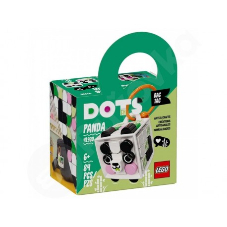LEGO DOTS 41930 Ozdoba na tašku – panda