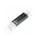 Hama Laeta Twin 00181098 64GB USB 2.0 OTG / USB 3.0 černá