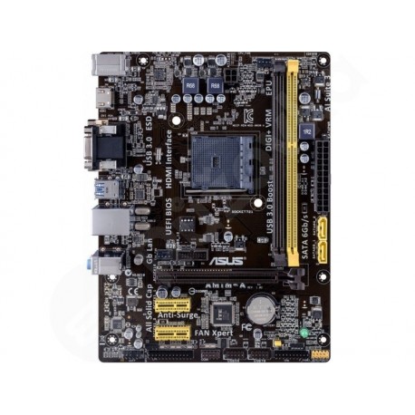 s.AM1 Micro-ATX ASUS AM1M-A
 PCI-E DDR3 + CPU AMD Sempron 3850 + Chladič