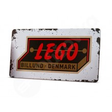 LEGO® 5007016 Retro plechová cedule z 50. let