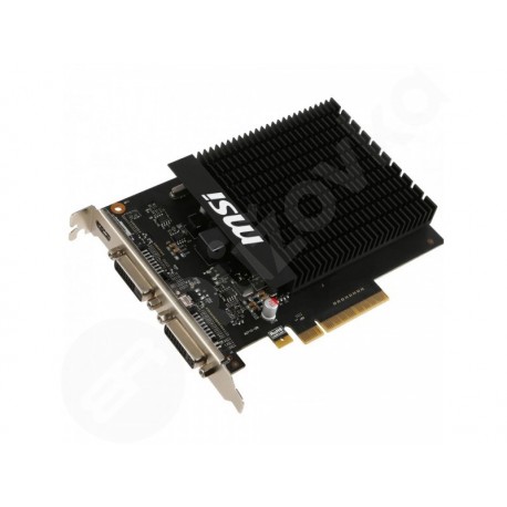 nVidia MSI Geforce GT 710 2GD3H H2D 2GB GDDR3 PCI-E DVI miniHDMI