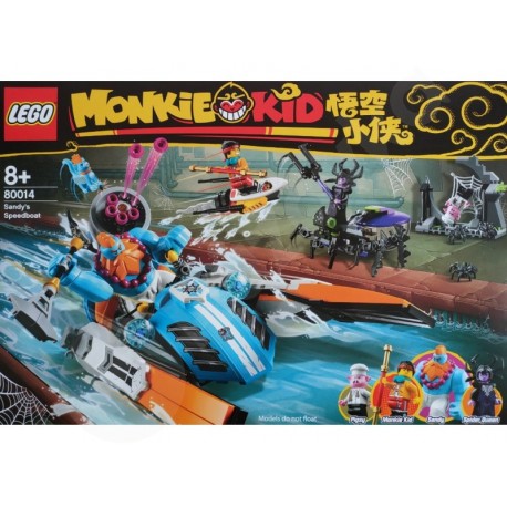 LEGO Monkie Kid 80014 Sandyho motorový člun