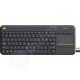 Logitech K400 Plus bezdrôtová klávesnica a touchpad pre TV