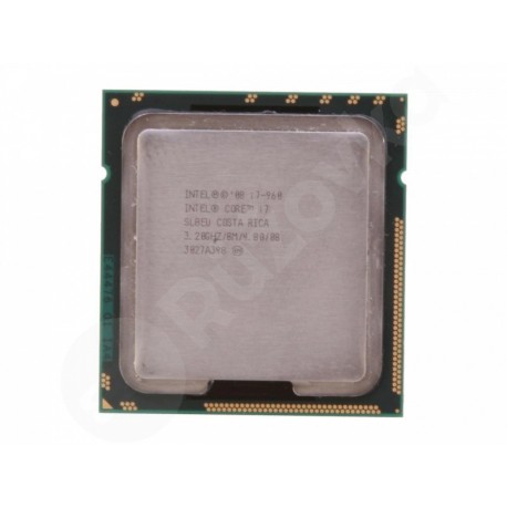 s.1366 Intel Core i7-960 3.20GHz (Turbo 3.46GHz) 8MB 45nm 130W Bloomfield