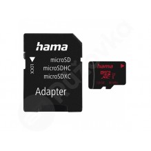 128 GB Hama 00213116 microSDXC UHS Speed C3 UHS-I 80MB/s + adaptér
