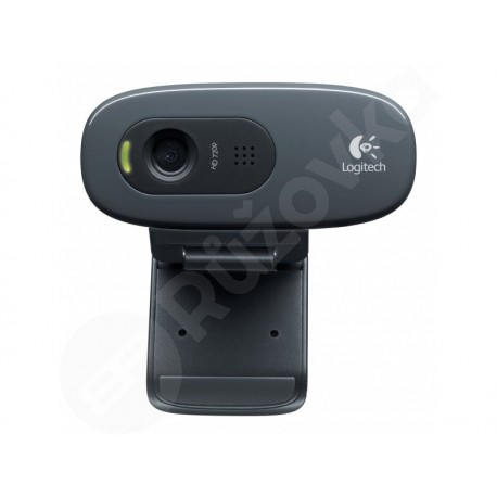Logitech HD Webcam C270 1280 x 720 30fps USB 2.0 v šedém provedení