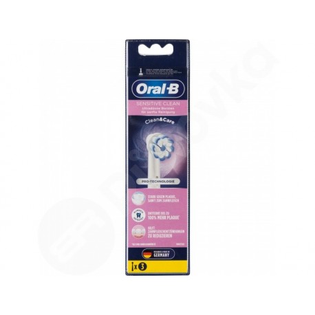 Oral-B Sensitive Clean náhradní kartáčky 3ks