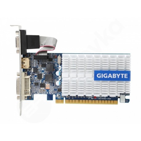 nVidia GIGABYTE Geforce 210 Experience 1GB DDR3 PCI-E VGA DVI HDMI